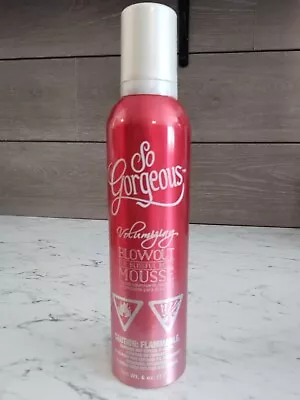 So Gorgeous Volumizing Blowout Mousse For Blissful Body 6oz NEW Styling Products • $21