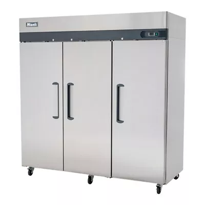 Migali C-3F-HC Commercial Three Door Freezer Reach In 72Cu.Ft. FREE SHIPPING • $5071