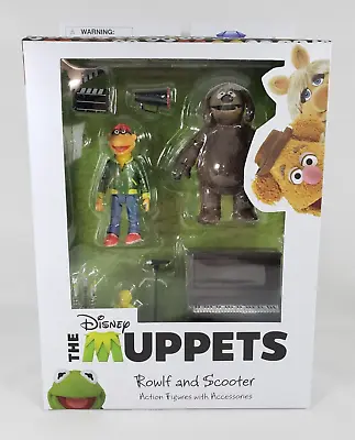 Muppets Diamond Select Rowlf And Scooter 6-Inch Deluxe Collector Action Figure • $26.99