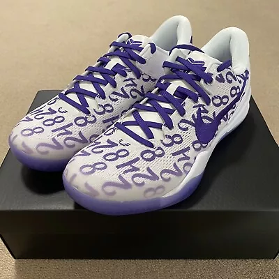 Nike Kobe 8 Protro Court Purple Sz 9 US Basketball Shoes Sneaker ✅FREE SHIPPING✅ • $470