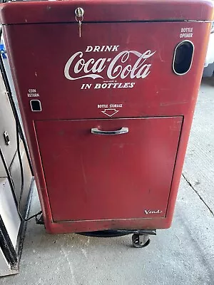 Vintage Vendo V-23 Coca Cola Vending Machine A-23E • $1000