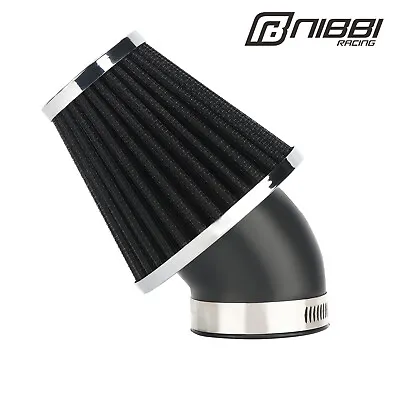 NIBBI Motorcycle 48mm Air Filter Universal Fits Dirt Pit Bike Moped Scooter ATV • $14.39
