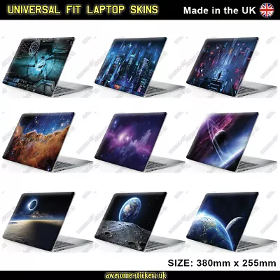 LAPTOP SKIN Wrap Sticker Printed Vinyl TO FIT  Macbook Lenovo HP ASUS Dell SPACE • £12.99