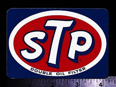 STP Double Oil Filter - Original Vintage 70's Racing Decal/Sticker Richard Petty • $4.50