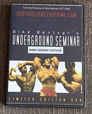 Mike Mentzer HEAVY DUTY Underground Seminar Bodybuilding Muscle DVD • $49.99