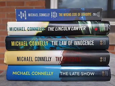 Lot 5 Michael Connelly Crime Books Bosch Lincoln Lawyer Renee Ballard 4HC1 PB • $7.99
