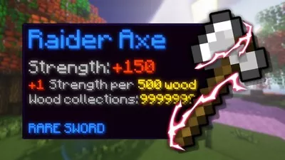 Hypixel Skyblock - Raider's Axe CHEAP FAST Delivery • £1