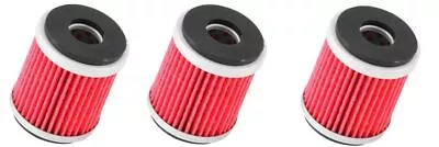 3 Oil Filters For Yamaha YFZ450R ATV 2004 2005 2006 2007 2008 2009 2010 2011 To  • $40.91