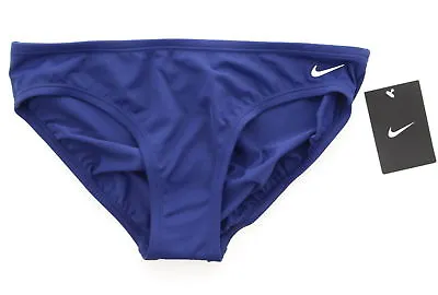 Nike Bikini Swimsuit Bottom Women's Core Low Rise Swim Bottom TESS0165 Navy • $9.99