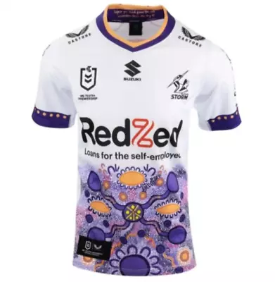 Men's Melbourne Storm Indigenous Jersey S-5XL STORM NRL • £17.99