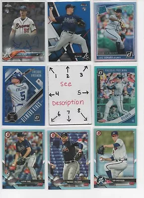 Atlanta Braves ** SERIAL #'d Rookies Autos Jerseys ** ALL CARDS ARE GOOD CARDS* • $1.29