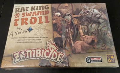 $92 • Buy ZOMBICIDE: Green Horde Rat King And Swamp Troll - Black Plague Green Horde