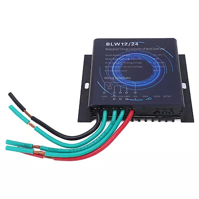 Wind Turbine Generator Controller 500W 12V 24V Waterproof Auto Charge Control • $46.03