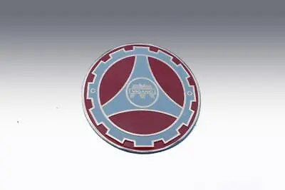 Lambretta Vigano Badge Round In Mid Red Free Post  • $11.14