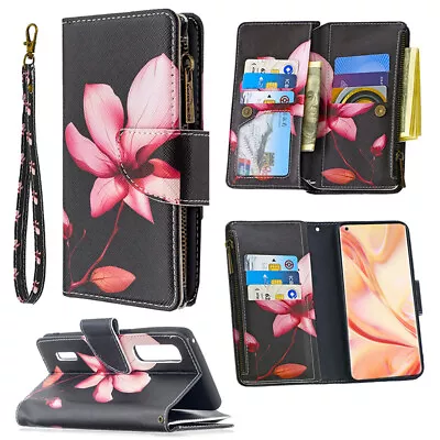 $18.89 • Buy For OPPO A17 A52 A72 A16 A57 A54 Magnetic Flip Leather Wallet Zipper Case Cover