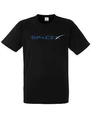 Spacex SPACE XNASA ELON MUSKTESLAFALCONSPACE AGENCY  Inspired T SHIRT  • £5.99