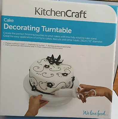 Kitchen Craft Cake Decorating Turntable • £15