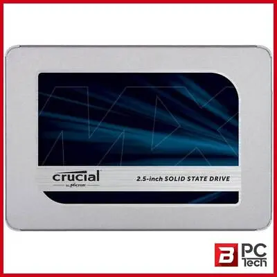 $39 • Buy Crucial MX500 250GB 2.5  3D NAND SATA III SSD With 9mm Adapter