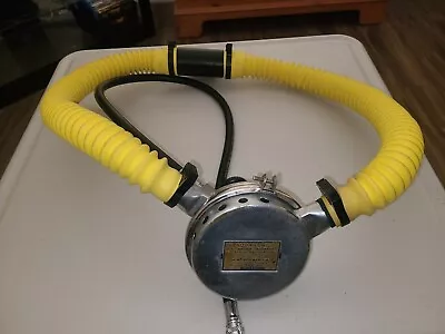 Vintage US Divers 2 Stage AQUA-LUNG DA AQUA-MASTER Double Hose Scuba Regulator • $200