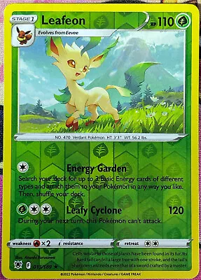 Pokemon TCG - Leafeon Reverse Holo Rare - 013/189 - Astral Radiance • $1.45