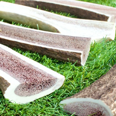 £5.99 • Buy Split Deer Antler Healthy Half Dog Chews Puppy-Small-Med-Lrg Long Lasting Treats