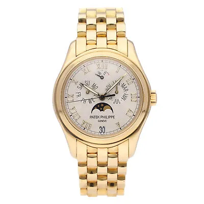 Patek Philippe Annual Calendar 18k Yellow Gold Automatic Men's Watch 5036/1 • $33950