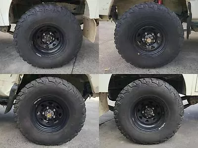 Toyota Landcruiser Wheel Steel 76/78/79 Series Sunraysia Style 11/99-09/16 Set • $892.50