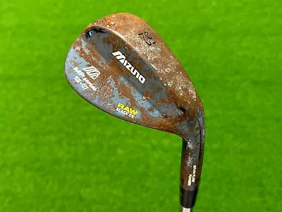 Mizuno Golf MP SERIES RAW BLACK OX Forged 52* GAP WEDGE Right Steel NS Pro 950GH • $29.99