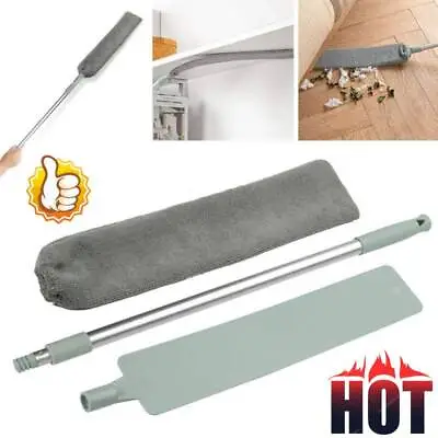 £3.22 • Buy Long Flat Flexible Gap Dusters Telescopic Bed Sofa Dust Cleaner With Long Handle