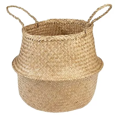 £5.95 • Buy Rex London LARGE NATURAL COLOUR SEAGRASS BASKET