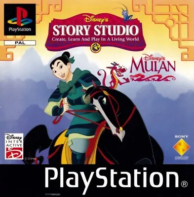 Disney's Story Studio: Mulan - PlayStation / PS1 - PAL - With Booklets • £6.32