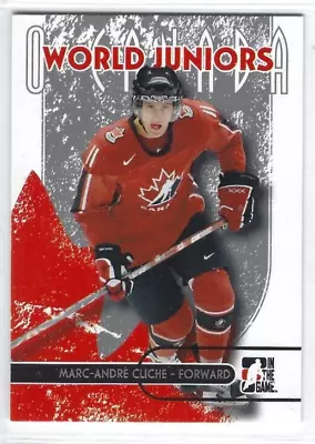 2007-08 In The Game O Canada #45 Marc-Andre Cliche • $1