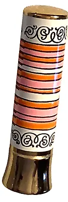 1960s YARDLEY LONDON LOOK WEST SIDE SLICKER ORANGE & PINK ICON TUBE Vintage NOS • $75