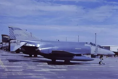 4683 Original Military Aircraft Slide F-4d Phantom 66-0226 171fis Ang Usaf 1990 • $2.50