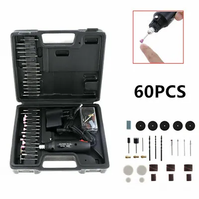 60pcs Mini Electric Drill Grinder Cutter Polishing Drilling Cutting Rotary Tool • $26.76