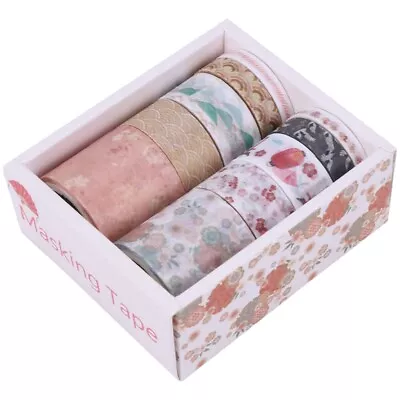 10Pcs/Set Decorative Kawaii Washi Tape Set Japanese  Stickers Japanese StationE6 • $10.99