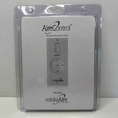 New Minka-Aire Aire-Control RCS212 Handheld Ceiling Fan Remote White FREE SHIP • $34.99