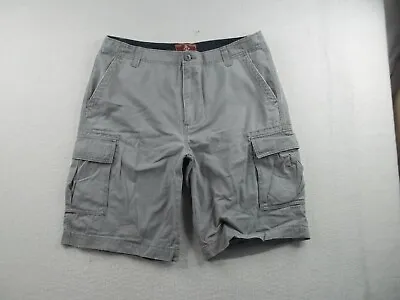 Iron Jeans Mens Gray Cargo Shorts Size 36 Waist 37  Inseam 12  • $15.10