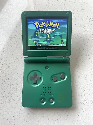 Nintendo Gameboy Advance SP GBA IPS V2 Backlit Lcd Console AGS 101 Rayquaza • $284.99