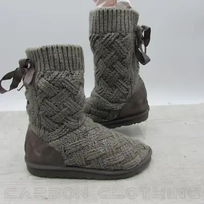 £34.95 • Buy Ugg Australia S/n 1015342k Lottie Knit Boot Size 4