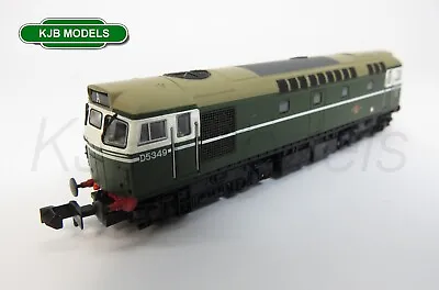 N Gauge Dapol 2D-013-002 Class 27 D5349 BR Green Loco • £124.95