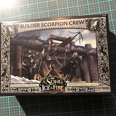 A Song Of Ice And Fire Miniatures Game Night's Watch Builder Scorpion Crew • $30