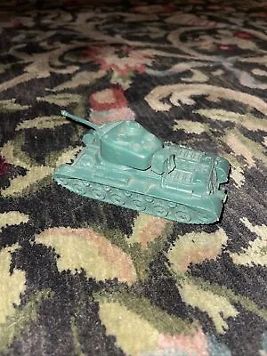 Vintage Marx Battleground Desert Fox Army 41 Tank Green • $50