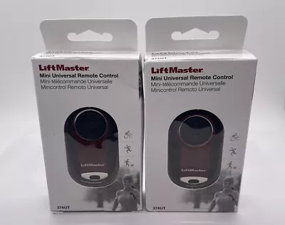 Liftmaster 374UT Mini Universal Remote Control/2 Pack NEW • $64.95