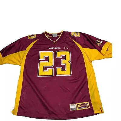 Minnesota Gophers Colosseum Fotball Jersey XL 23 • $39.97