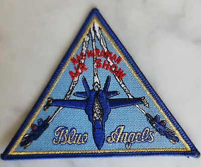 Vintage Nas Miramar Air Show Blue Angels Flying Team Collectors Patch • $49.99