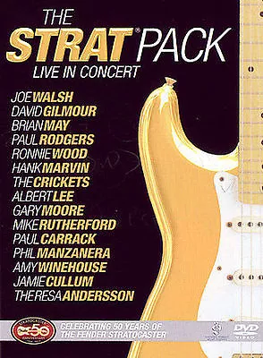 The Strat Pack Live In Concert Dvd Joe Walsh Rain May Gary Moore David Gilmour • $8.98