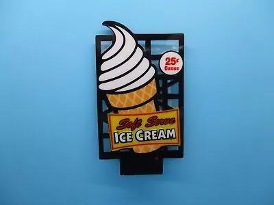 Miller Engineering Ho/n Scale Neon Sign-soft Serve Ice Cream  Billboard-#443002 • $36.95