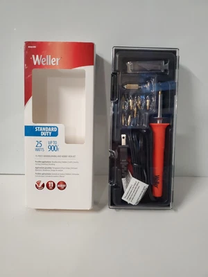 $10 • Buy Weller 25W Soldering Iron Short Barrel Wood Burning Kit Engraver Woodworking Art