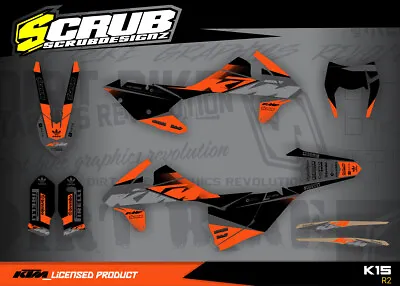 KTM Graphics EXC EXCf 125 150 250 300 350 450 500 - 2017 2018 2019 Decals • $263.89